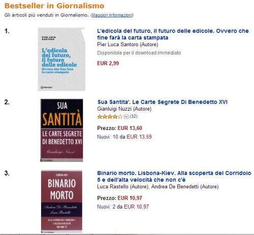 libro pls classifica Amazon