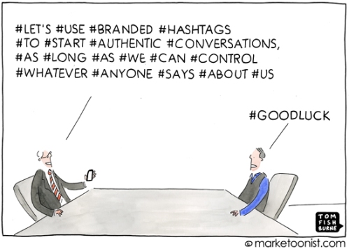 branded hashtags